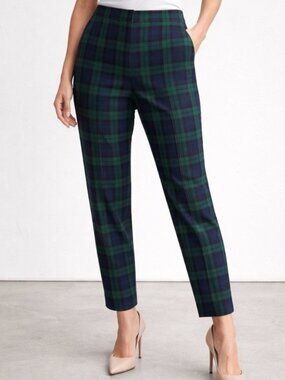 J. Crew Tartan Cameron Pant (Size 6)